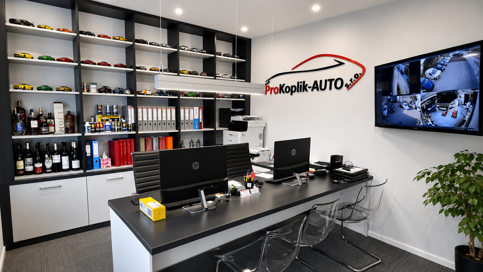 Kancelář autoservisu ProKoplik-AUTO